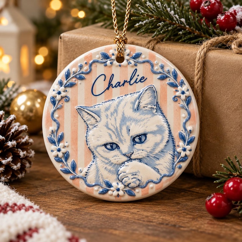 Personalized Pet Photo Ceramic Ornament: Custom Name 3D Relief Dog Christmas Gift For Family, Friends 1f5c3abf-f29e-4caf-ac7f-047fbf938b74-il_794xN.8593433129_mahe.jpg