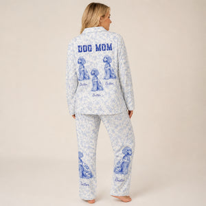 Dog Mom Personalized Pajama Set – Paw Plaid Edition - Personalized Pyjamas 1fb2ede1-ec13-4ac3-b9fc-e02a4d100687.jpg