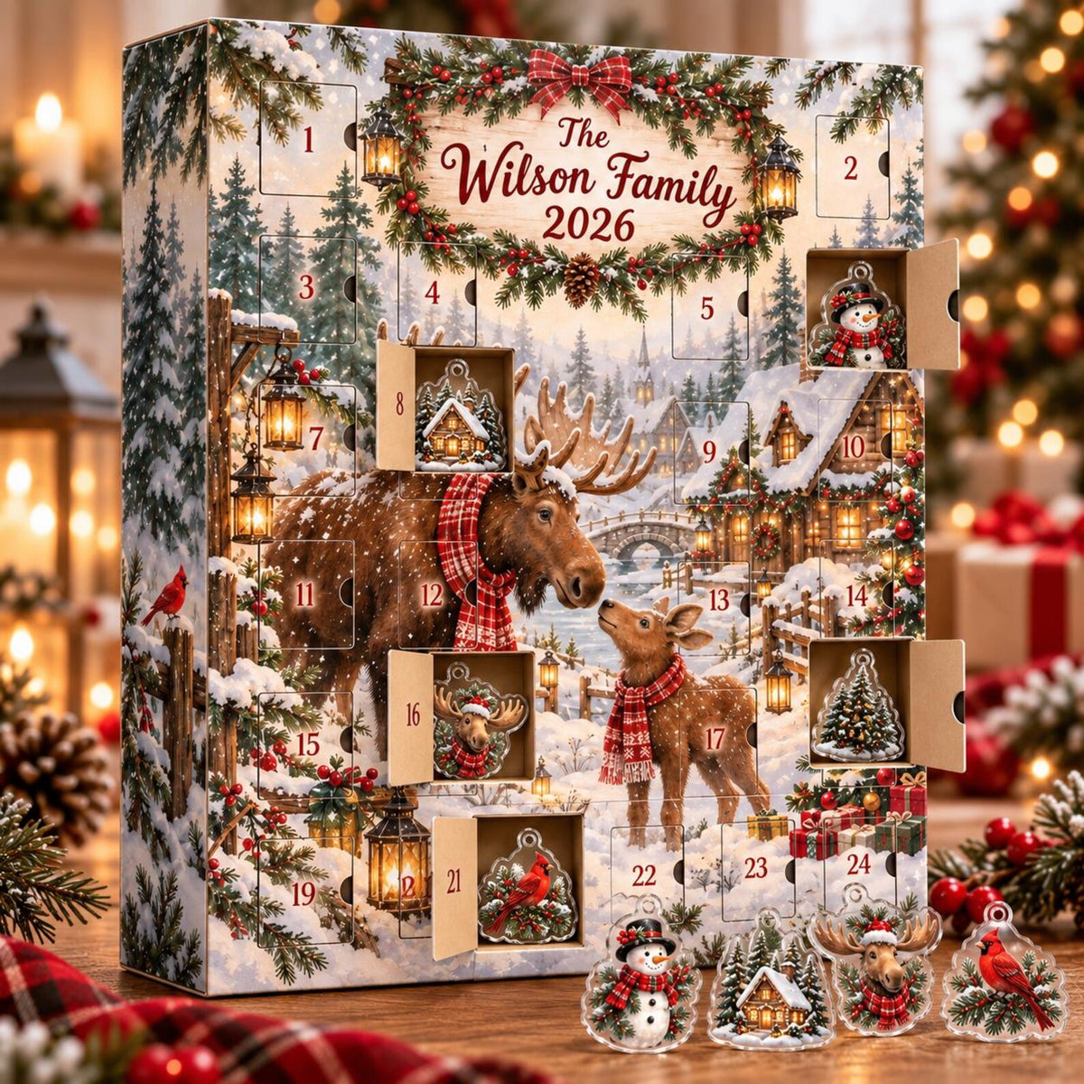 Personalized Moose Advent Calendar, 24 Double-Sided Acrylic Ornaments, Christmas Countdown Box 1fc1bda1-d152-443b-bd99-b553ce2f82df-il_1588xN.8595669496_7v67.jpg