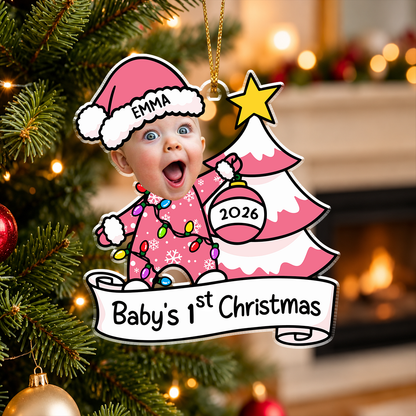Baby's First Christmas - Personalized Acrylic Photo Ornament 1fd50c69-0b33-4040-a555-c3f21ac86b00-2.png