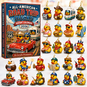 All-American Road Trip Rubber Duck Advent Calendar 2026 - 24-Day Festive Countdown, Acrylic Charms Blind Box - Gift For Family & Friends 1fd6502e-2c73-4751-843b-1b46ebb68189-road-trip-box-charms.png