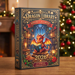 Dragon Dragon Library Advent Calendar 2026, 24 2D Dragon Charms Blind Box, Dragon Lovers Gift, 24 Day Reading Countdown For Book Lover 1fdb8517-d348-4c93-97e8-85976ed84584-il_fullxfull.8565012578_98jh.jpg