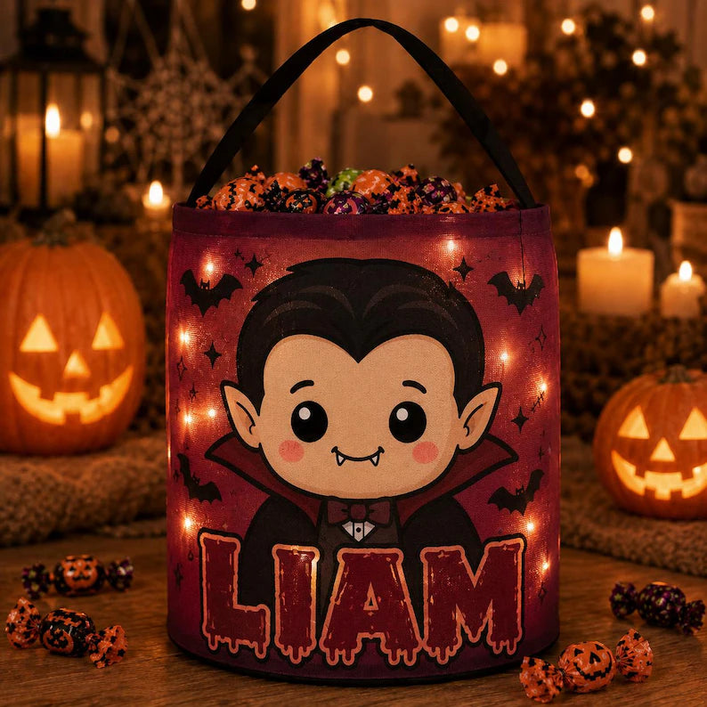 Personalized LED Halloween Trick Or Treat Bag, Custom Name Light Up Candy Bucket, Kids Ghost Vampire Witch Basket 1fe66715-ffc4-428f-9251-1ac85a084fe7-sdfds-11-.webp