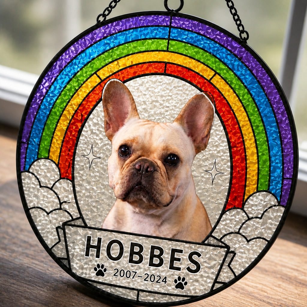 Rainbow Bridge Pet Memorial Suncatcher — Photo, Name & Years - Personalized Suncatcher Ornament 1fe86f0f-4ba8-4efd-89fd-674f2949cd72.jpg