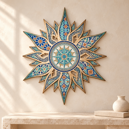 Mediterranean Mosaic Garden Sculpture, Celestial Sun Metal Wall Art, Turquoise Patina Sunburst Plaque, Outdoor Patio Southwest Decor, Unique Gift, Garden Gift 1ff7ccd4-bc5a-4eae-b9bd-0373983bb270-Bi-n-la-b-n-tr-n-t-ng-v-i.png