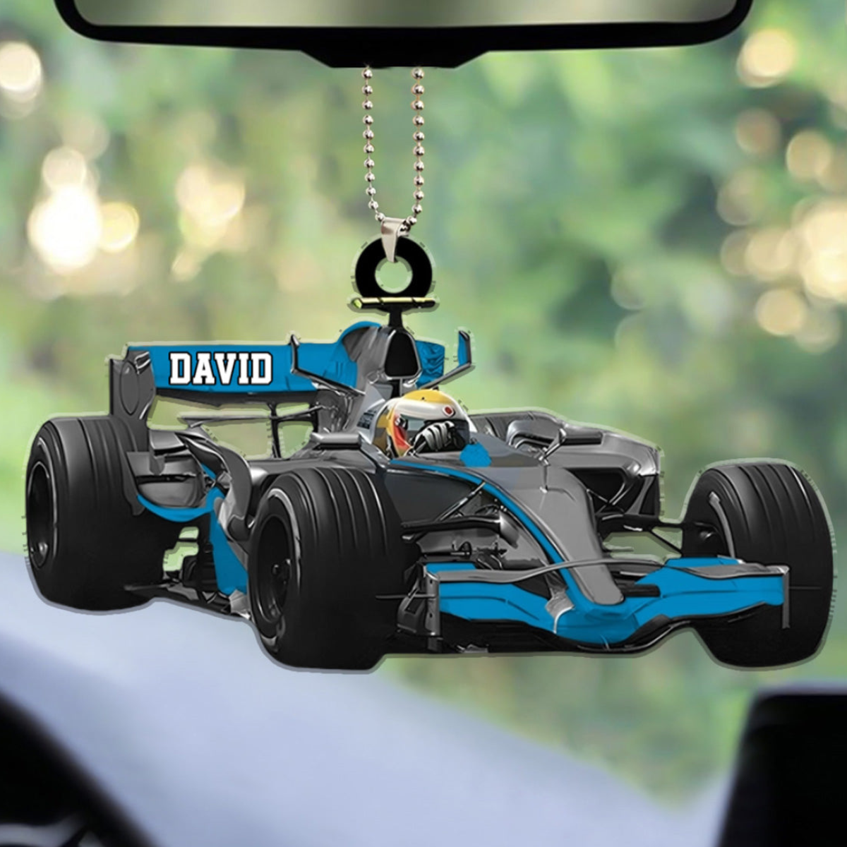 Personalized Race Car Ornament, Racing Lover Gift, Custom Race Car Ornament, Racer Gift, Race Car Lover Gift