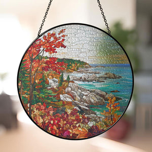 Famous Location Suncatcher Stained Glass