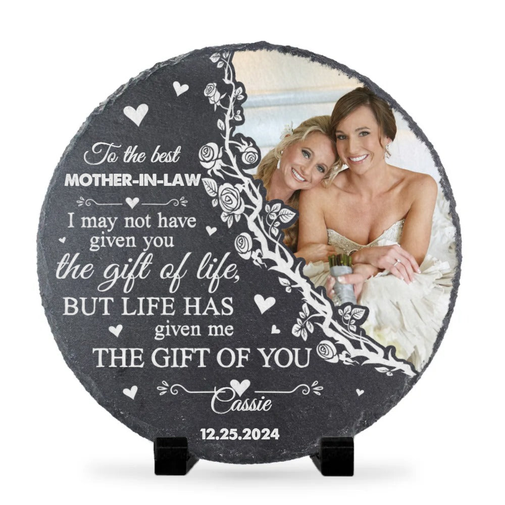 To My Mother-in-law I Love You Always - Personalized Garden Stone - Gift For Mother-in-law