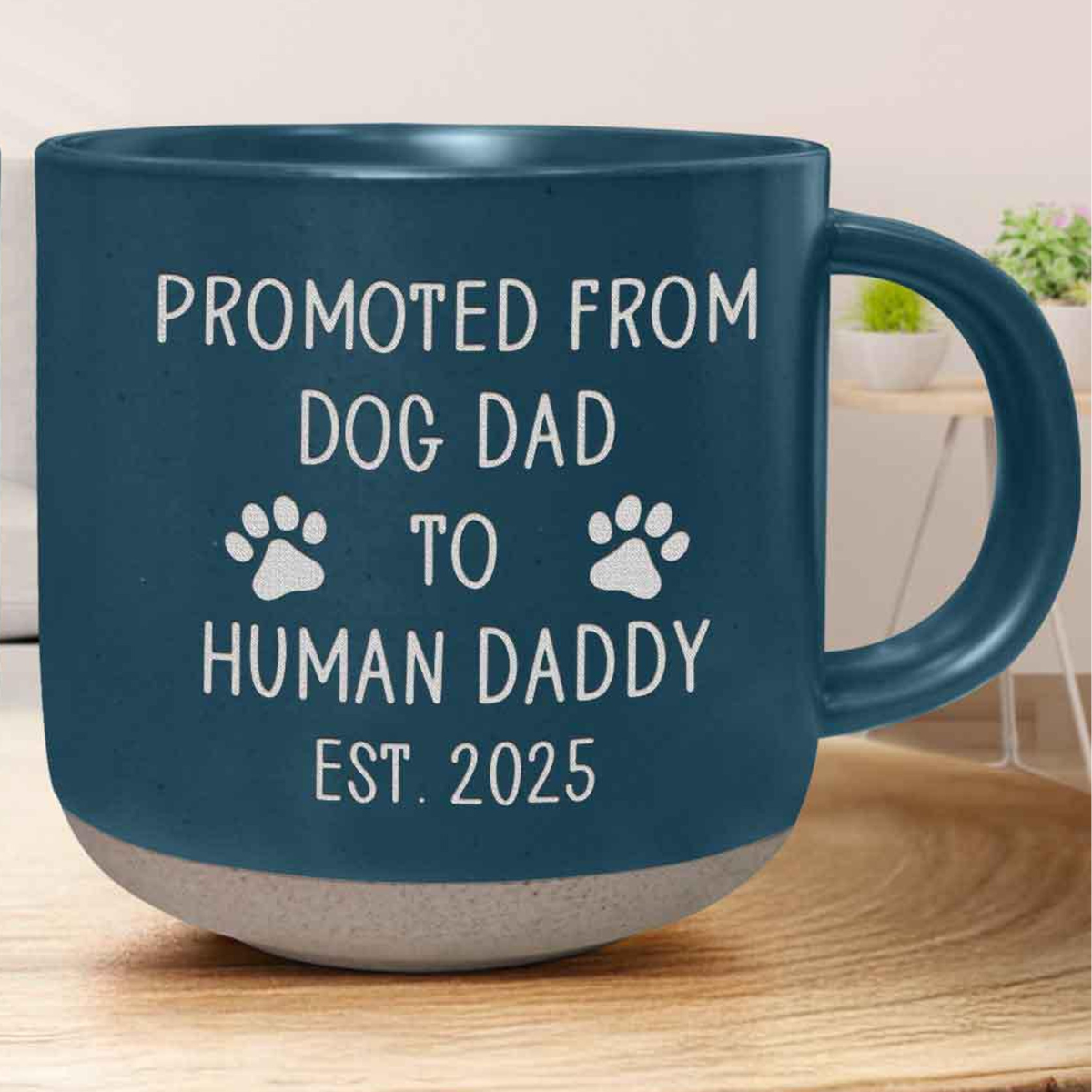 Dog Dad to Human Daddy Mug, First Time Dad Mug, New Daddy Coffee Mug, Pregnancy Announcement, New Parents Gift