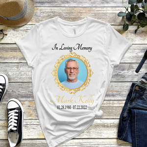 Custom In Loving Memory Funeral - Personalized 2 Side Printed Shirt - Memorial Gift 2-1_b712d812-69fa-404f-abba-c197be89afcc.png?v=1717815931