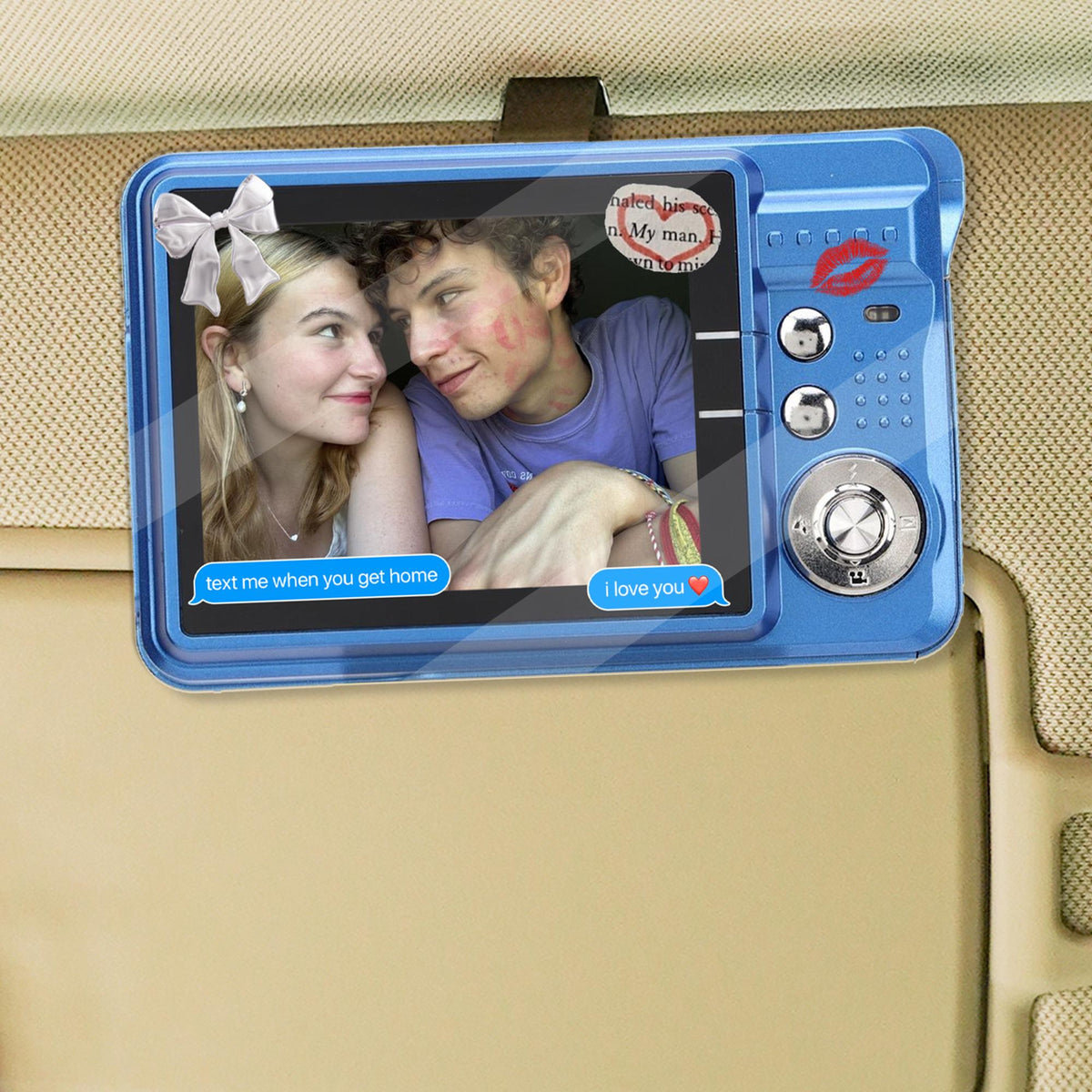 Personalized Vintage Couple Car Visor Clip, LGBT Gay Lesbian Gift Ideas, Lesbian LGBTQ Gift, Drive Safe Girlfriend Boyfriend Car Accessories 2013dd6d-a4d3-40f9-8e74-f683365b289e-3.jpg