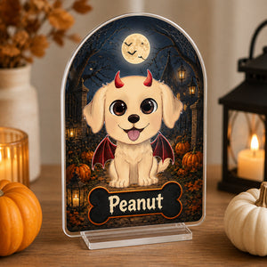 Personalized Halloween Devil Pup Name Standee - Personalized Acrylic Custom shape Standing 1 layer (FS) 20162c39-05d4-4b46-bbc4-d5a0881d61c9.jpg