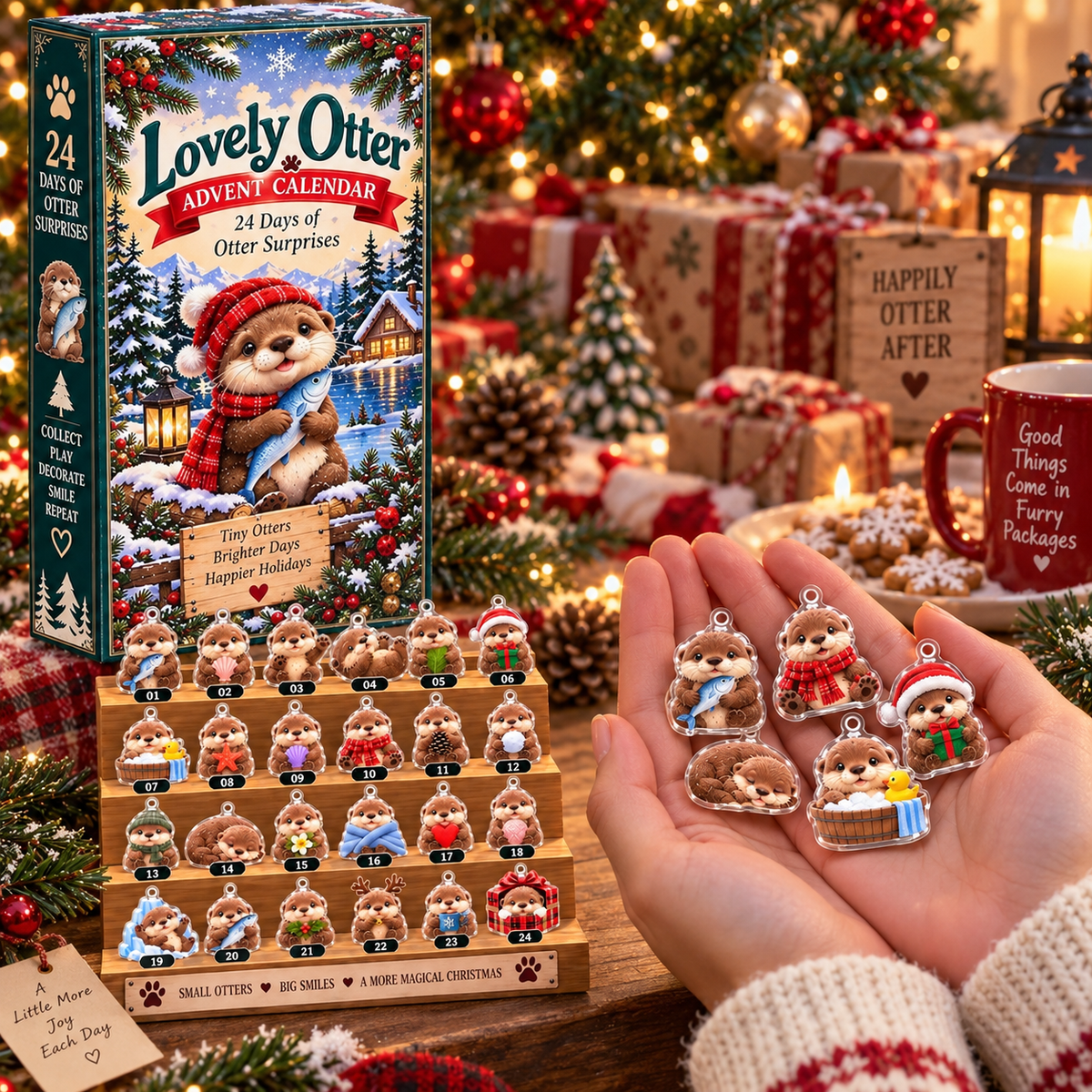 Lovely Otter Advent Calendar 24 Days of Surprises Acrylic Ornaments Christmas Countdown Box Cute Gift for Otter Lovers 20653604-cf40-4a33-8d76-e165061ab9fa-87615ce0-58a2-4b70-9d52-962e0421e95e.png