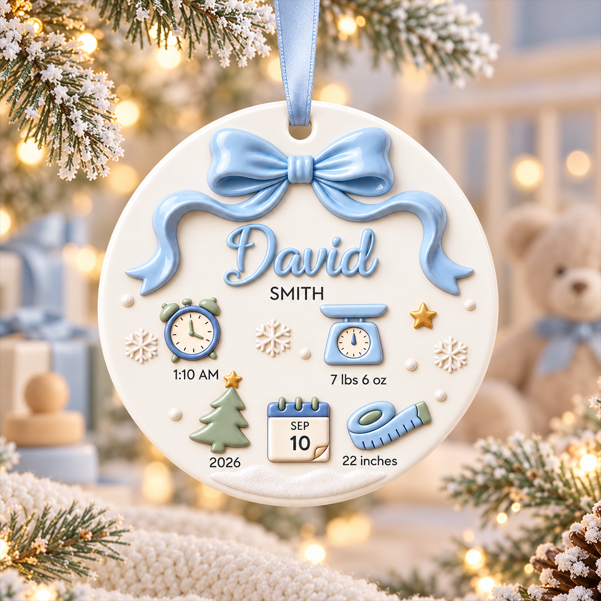 Baby First Christmas - Newborn Birth Stats 3D Relief, Keepsake for Baby - Personalized Circle Ceramic 3D Ornament 206a6f94-7acc-415f-a236-f1363f3f74e2-1.png