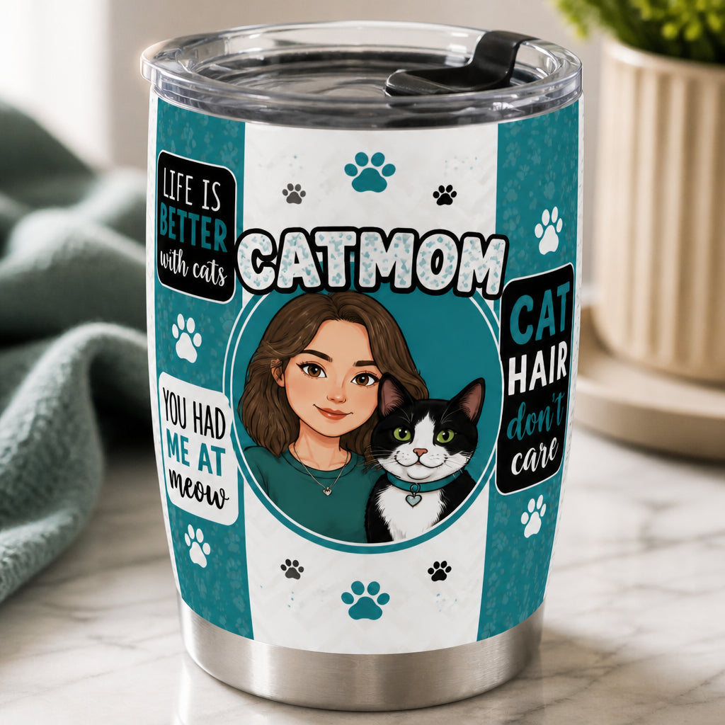 CATMOM Photo Portrait Tumbler – Cat Lover Quotes - Personalized Tumbler 207499cb-a1bc-4cb0-bb4d-50e460b65a79.jpg