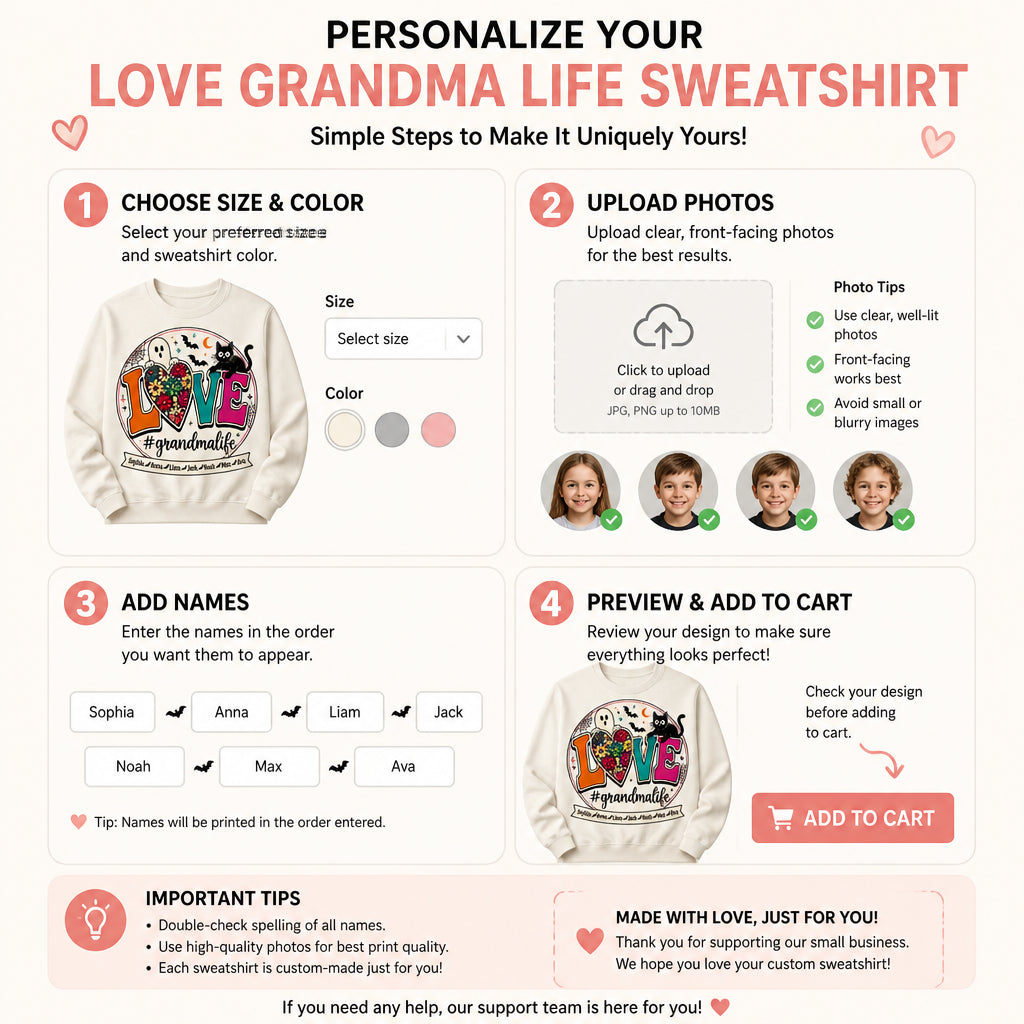 Halloween LOVE #grandmalife Names Sweatshirt - Personalized Sweatshirt 20b10ce8-3440-4161-b8a9-c6c3430c591a.jpg