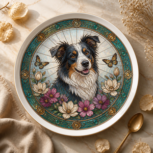 Custom Stained-Glass Pet Portrait Ceramic Plate - Personalized Personalized Ceramic Plate 20c547a6-485c-497b-b4cb-b0d0a3c701f8.png