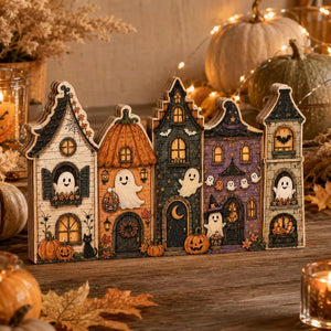 Halloween Wooden Block Village, Spooky Ghost Pumpkin House Shelf Sitter, Fall Table Decor, Witch Cat Tiered Decor,Halloween Gift 20f3539c-7193-47ad-9411-a40fecb89f2a-dfgdf-9-.webp