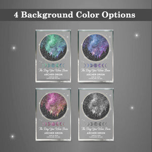 The Day You Were Born Custom Star Map Acrylic Plaque, Star Map Birthday Gift, Personalized Constellation Map Acrylic