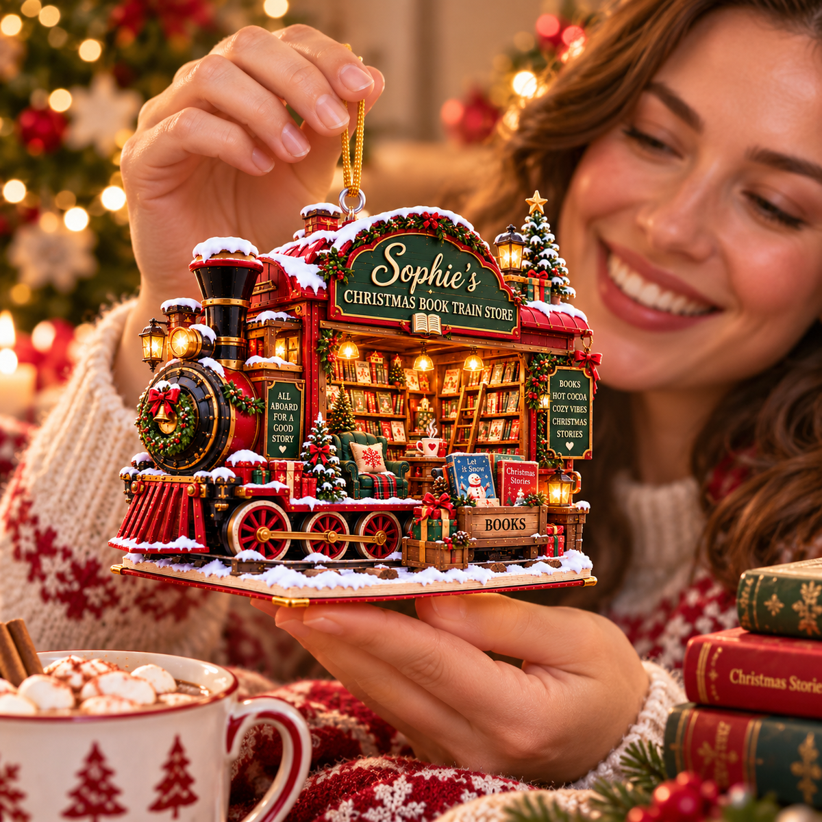 Personalized Christmas Book Train Store Ornament – Custom Name 2D Flat Acrylic Ornament, Magical Holiday Train & Book Lover Gift 213dba11-faae-455f-a038-b03e760c87dc-Image-Oct-31-2026-11_39_54-AM-2.png