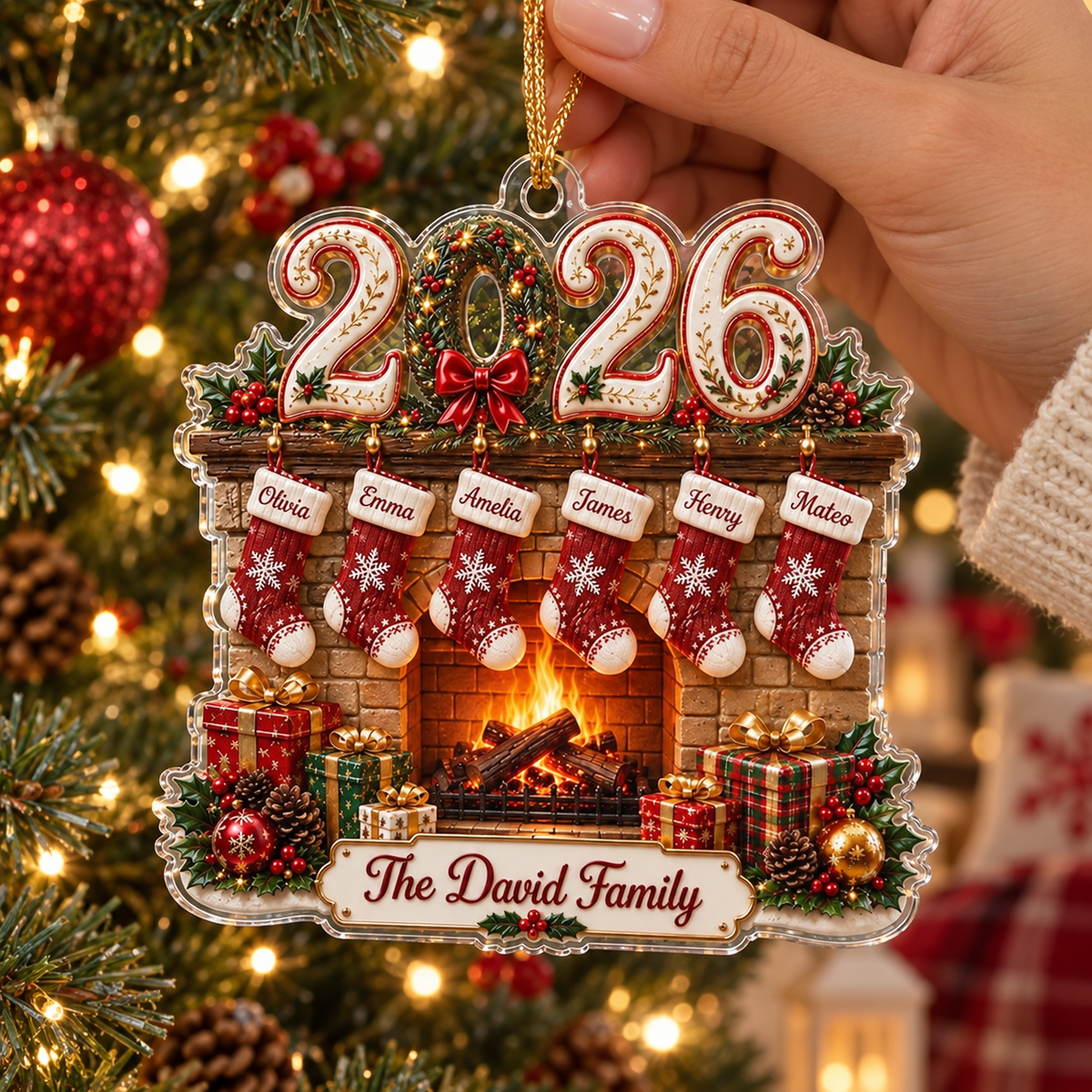 Personalized Family Christmas Acrylic Ornament 2026, Custom Family Name Fireplace Ornament, Personalized Stocking Ornament, Christmas Gift 214b86dd-269e-4427-8343-ab010674a008-d02c3cd2-6836-4c7e-abf7-531d2f709d18.png