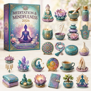 Meditation & Mindfulness Advent Calendar 2026 - 24-Day Festive Countdown, Acrylic Charms Blind Box - Gift For Yoga Lovers 2156fa0e-94a6-451f-a5b1-93aafcf5aa6b-meditation-text.jpg