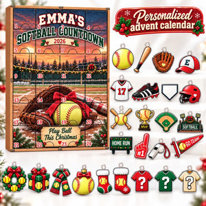 Personalized Softball Advent Calendar, Wooden Christmas Countdown with Acrylic Charms, Custom Softball Player Gift, Sports Holiday Box 215903ee-7e21-442f-914f-55bba532bc02-il_1588xN.8582505266_2785.jpg