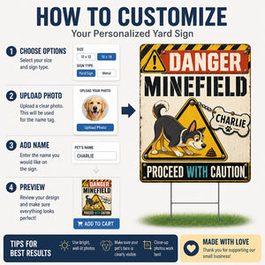 Danger: Dog Minefield Yard Sign – Personalized Pet Name - Personalized Yard Sign 215a62c8-2253-4bb9-92bf-3769d8805599.jpg