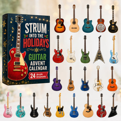 Strum Into The Holidays Advent Calendar 2026 - 24-Day Festive Countdown, Acrylic Charms Blind Box - Gift For Guitar Lovers 21806a27-47ea-48d6-a0b6-f2f9ebf1c9ae-guitar.jpg