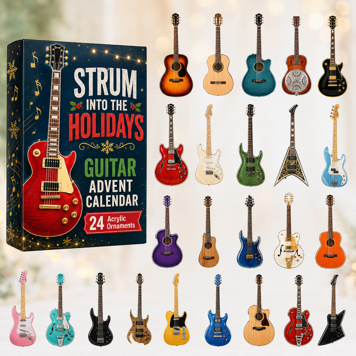 Strum Into The Holidays Advent Calendar 2026 - 24-Day Festive Countdown, Acrylic Charms Blind Box - Gift For Guitar Lovers 21806a27-47ea-48d6-a0b6-f2f9ebf1c9ae-guitar.jpg