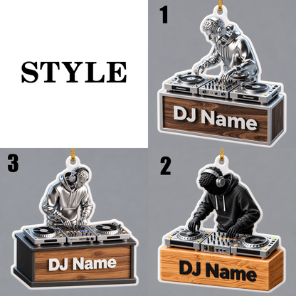 Personalized DJ Desk - 3D Real Raised Ornament 21b05ca4-822d-4ea1-87ee-65f465245fde-5.png
