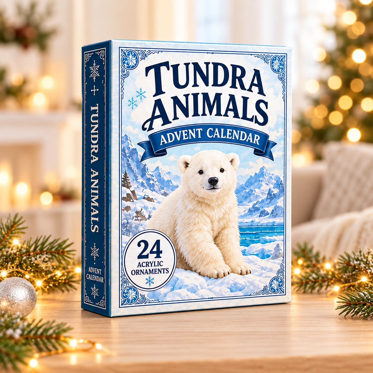 Tundra Animals World Advent Calendar 2026 - 24-Day Festive Countdown, Acrylic Charms Blind Box - Gift For Animal Lovers 21cc9cbd-1377-43e7-9454-f947608d0b27-tundra-box.png