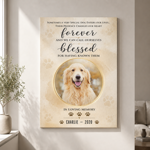 Personalized Dog Memorial Photo Canvas — Forever Blessed - Personalized Canvas 21dd221d-d0b9-4eb5-96e8-5f6098cd9685.png