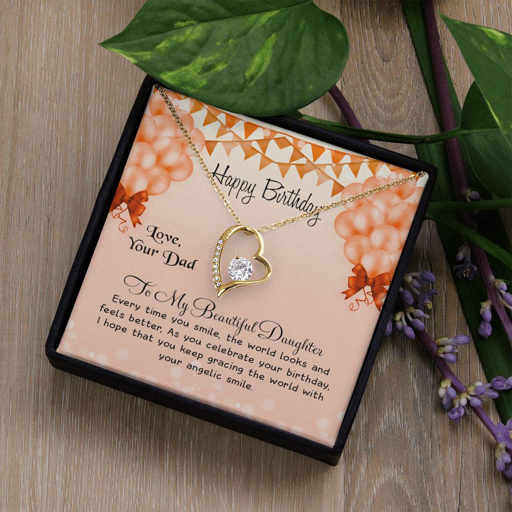 Happy Birthday To My Beautiful Daughter, Necklace With Message Card, For Daughter, For Daughter, From Dad To Daughter 220.jpg