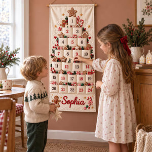 Personalized Christmas Advent Calendar, 24 Fillable Pockets, Reusable Christmas Wall Hanging, Home Countdown for Family Traditions 220e2d50-cf66-47a1-8dfe-b60fb895bbea-fgdgfbhnjh-1-.jpg