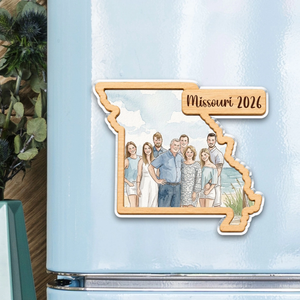 Every Road Leads To Love - Personalized Acrylic Magnet - Gift For Family, Friends, Siblings, Long Distance Gift 22104f32-c20e-4419-bacc-9ca95935ef0c-3_converted.png