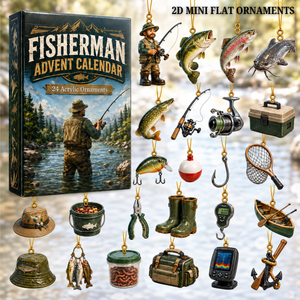 Fisherman Advent Calendar 2026 - 24-Day Festive Countdown, Acrylic Charms Blind Box - Gift For Fishing Lovers 2211c42e-3f84-4cc7-b949-5cac44e59898-fisherman-text.png