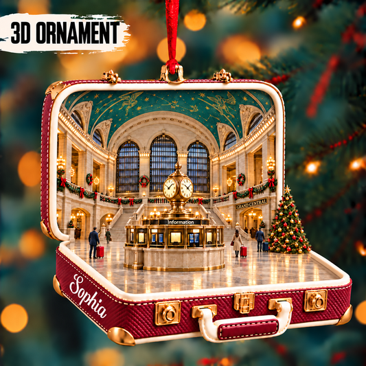 Personalized Grand Central Terminal 3D Suitcase Christmas Ornament – New York City Souvenir & Gift for NYC Lovers 22162fc9-763b-4f5d-ac81-ecfa1941e4c7-Grand-Central-Christmas-Suitcase-Ornament.png