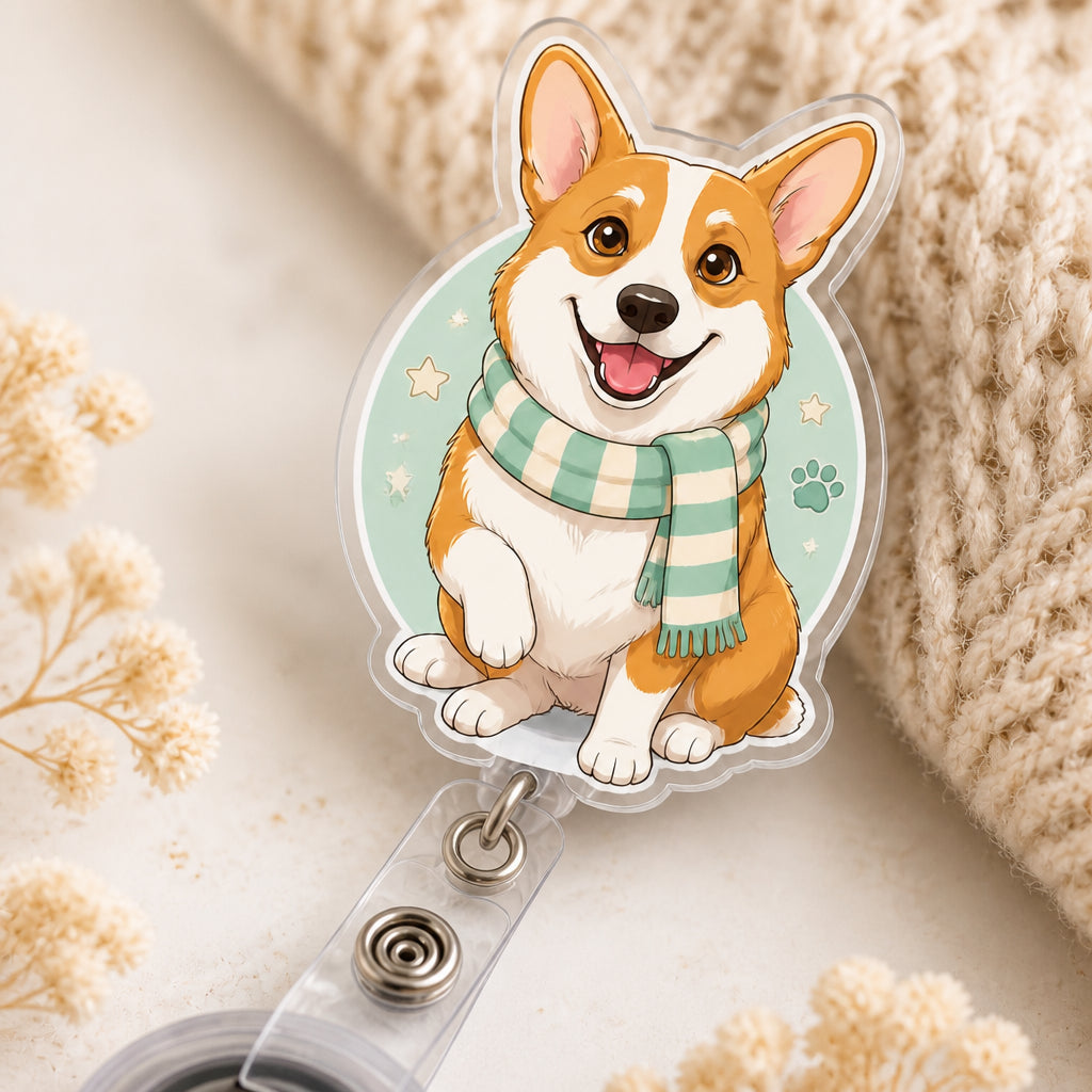 Custom Pet Portrait Badge Reel – Die-Cut Acrylic Topper - Personalized Custom Shape Badge Reel 22169b75-cf83-489e-8e30-8e3e4e370a61.jpg