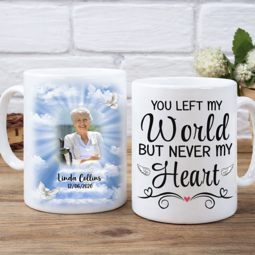 Loving Memories Custom Photo Mug Memorial