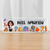 Teacher & School Things - Personalized Acrylic Table Sign - Gift For Teacher, Back To School