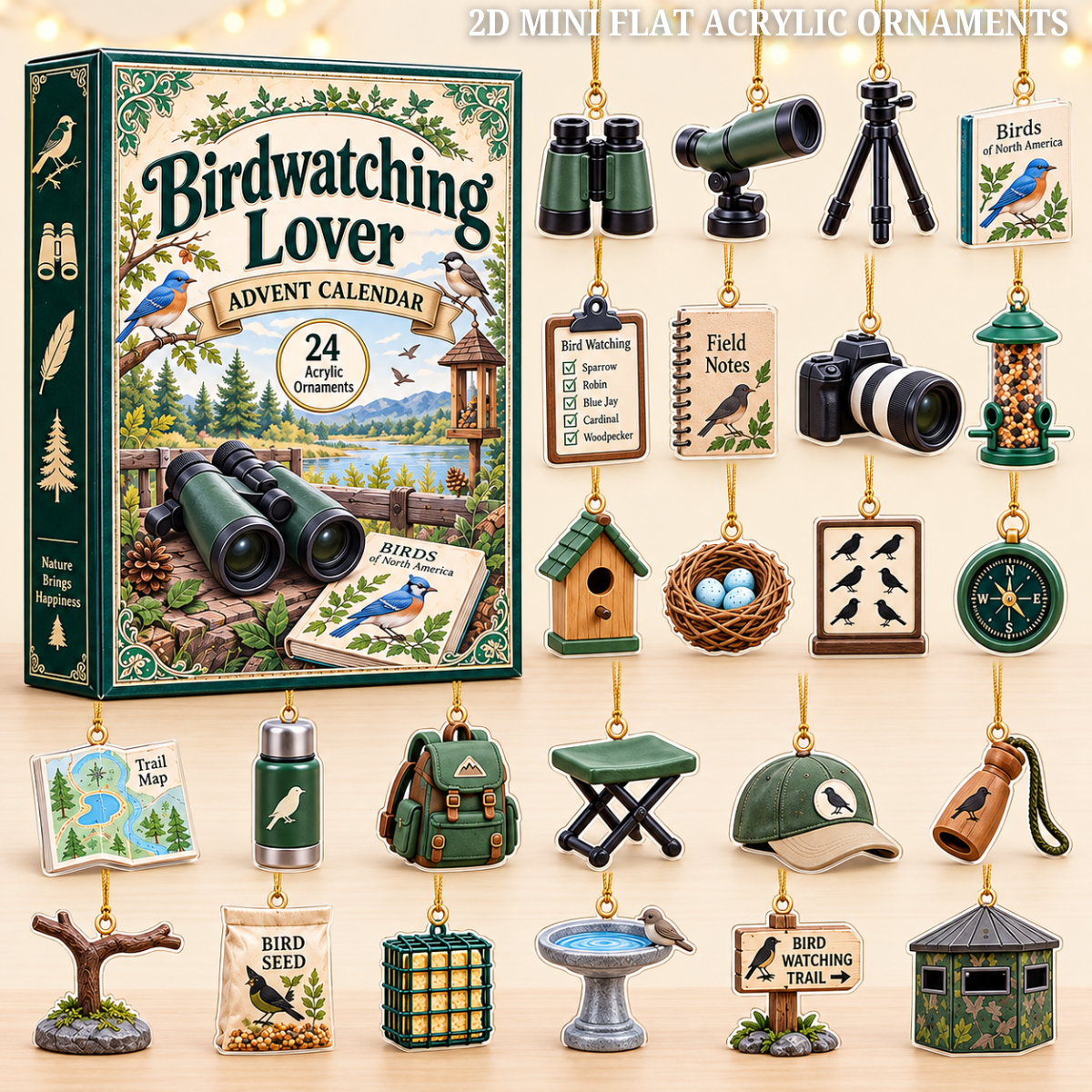 Birdwatching Lover Advent Calendar 2026 - 24-Day Festive Countdown, Acrylic Charms Blind Box - Gift For Outdoor Hobby Lovers 22360901-cb3a-4ba9-95fe-241ac0fbad40-bird-watching-text.png