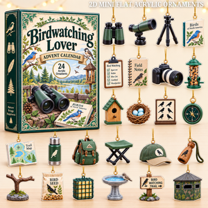 Birdwatching Lover Advent Calendar 2026 - 24-Day Festive Countdown, Acrylic Charms Blind Box - Gift For Outdoor Hobby Lovers 22360901-cb3a-4ba9-95fe-241ac0fbad40-bird-watching-text.png