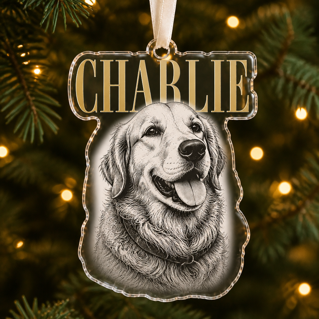 Custom Pet Name Etched-Style Acrylic Ornament - Personalized Transparent Acrylic Ornament 22430e0a-ce63-4c0d-8463-136ec368654b.png