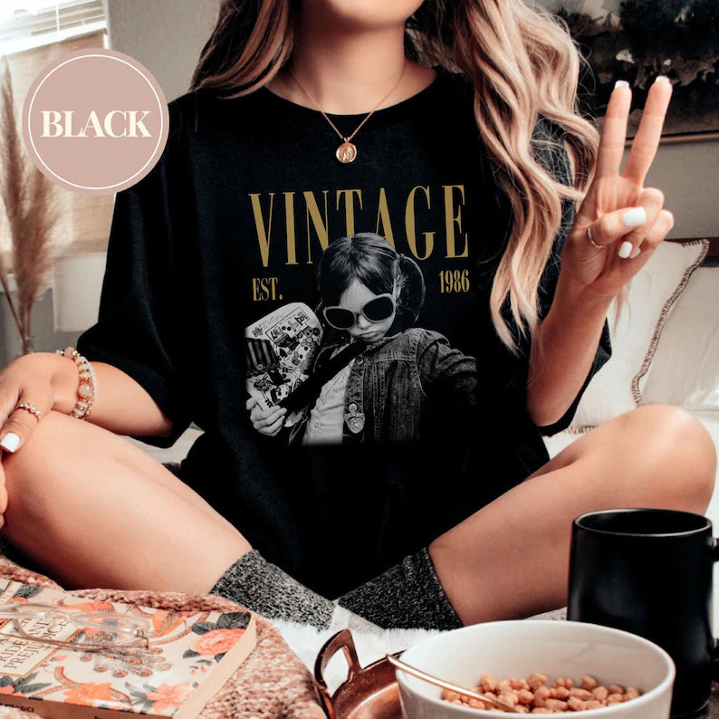 Personalised Vintage Photo And Year Shirt, Custom Picture Birthday Shirt, 30th Birthday Gift, 40th Birthday Gift, Retro 30th Birthday Shirt 227290bf-4dcb-49a0-829b-f7bb2331e6f2-gffgh-1-.webp