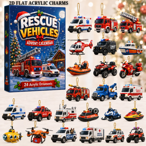 Rescue Vehicles Advent Calendar 2026 - 24-Day Festive Countdown, Acrylic Charms Blind Box - Gift For Kids, Family & Friends 2281156c-eeab-4c04-a872-61dc3dd73810-rescue-vehicle-text.png