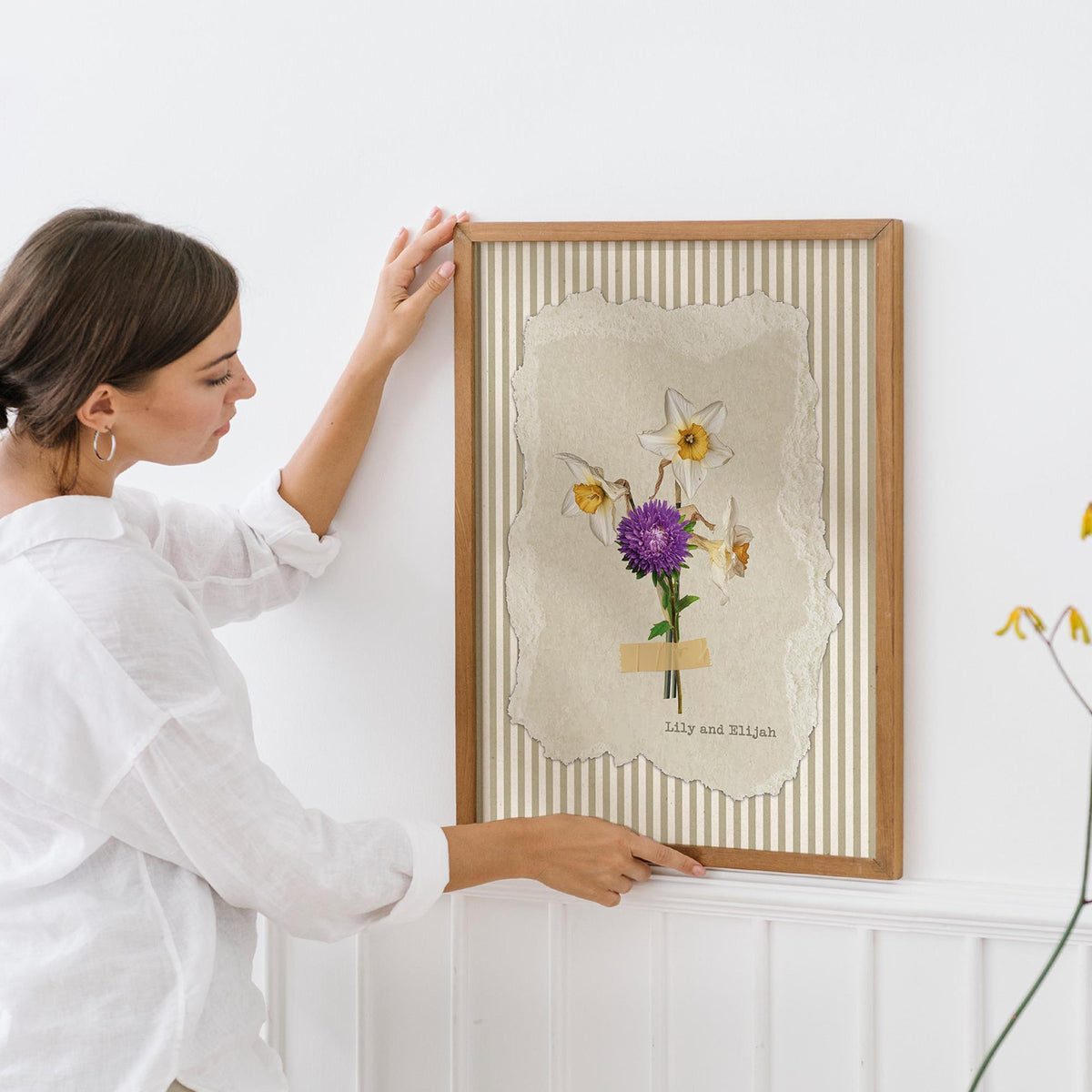 Custom Birth Flower Family Print, Personalized Floral Wall Art, Living Room Decor 22880b9b-487b-4b02-89a8-6349c2ce5bc0-4.jpg