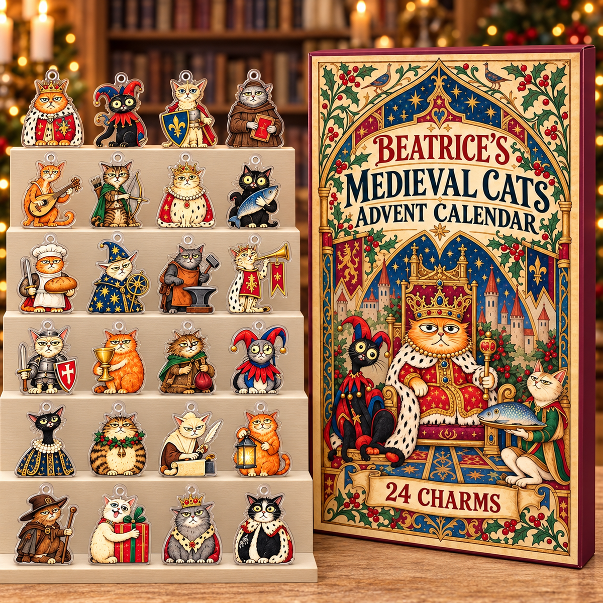 Medieval Cats Blind Box Advent Calendar with 24 Charms, Funny Vintage Cat Christmas Countdown, Cat Lover Gift 2290b84a-9913-4caa-bb2d-783d148eb878-d8c5412f-0323-4d03-bb84-22beec8652b1.png