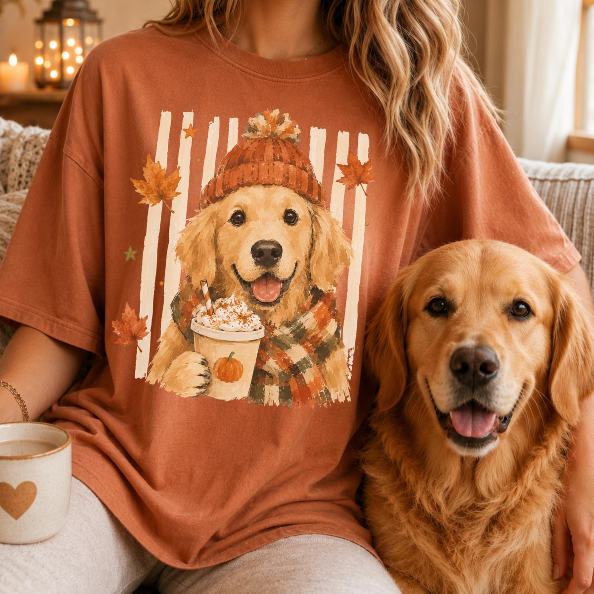 Fall Dogs Comfort Colors Shirt 120+ Dog Breeds, Personalized Dog Mom Tee, Autumn Cosy Dog T-Shirt, Pumpkin Spice Autumn Custom Pet Portrait 229290f9-e912-4546-9179-c82c8d2bacfd-3.jpg
