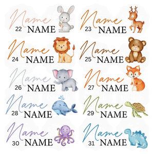 Custom Birth Statistics Wood Sign, Custom Nursery Sign, Baby Name Sign, Baby Shower Gift, Personalized Name Sign, Birth Stat Framed Sign